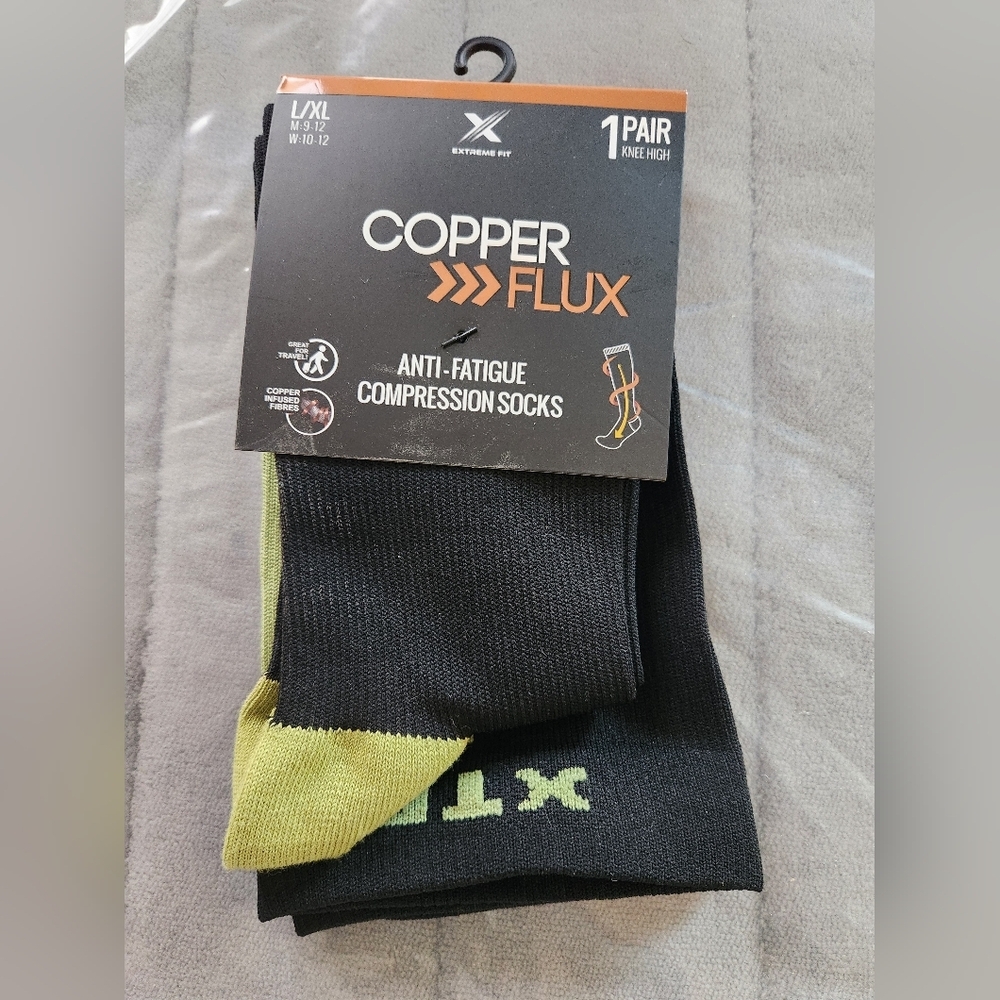 Copper Flux ANTI fatigue Compression Socks